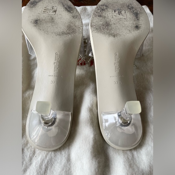 CULT GAIA Uma S 7.5 Kitten Heel in Clear - Picture 4 of 8